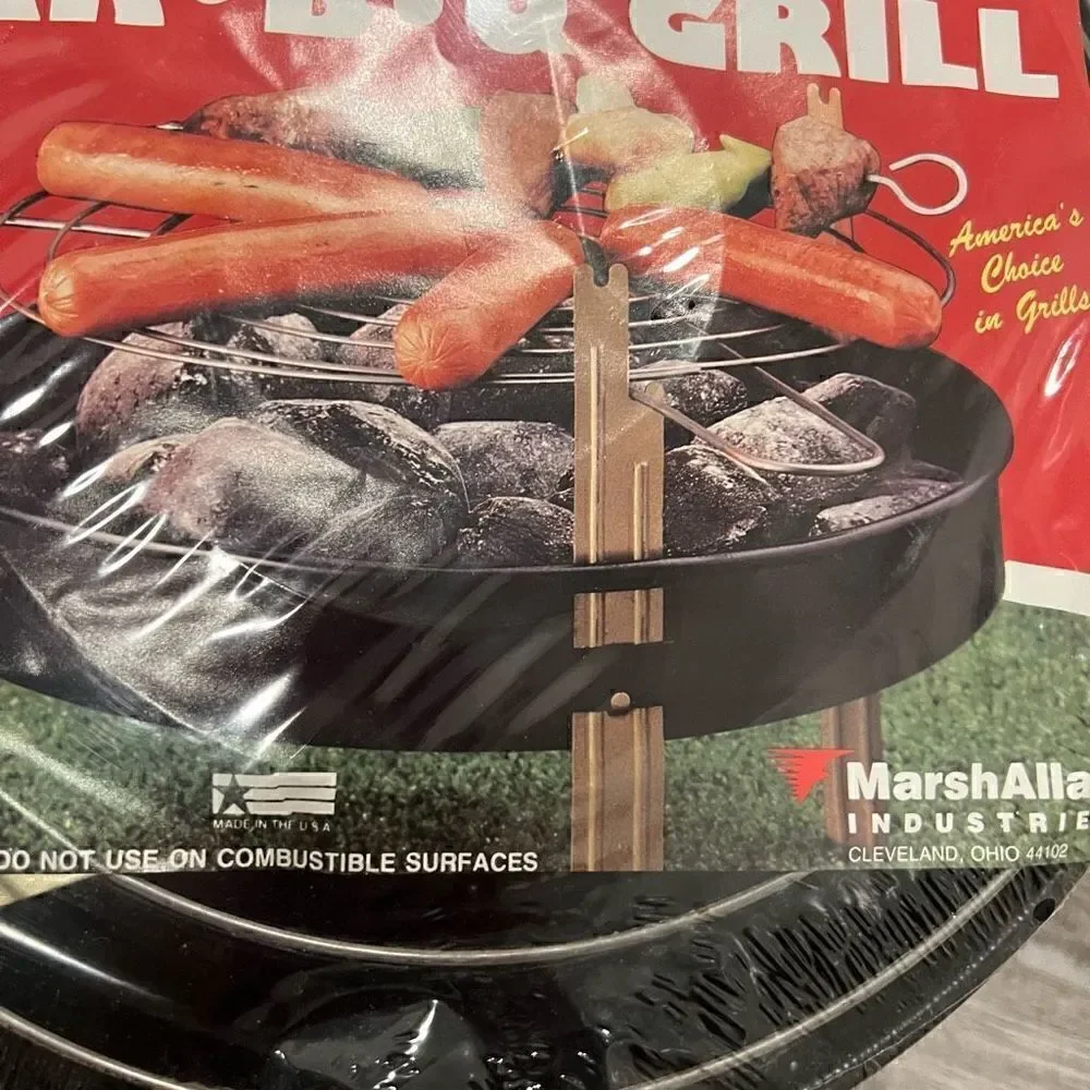 MarshAllan Industries Charcoal Tabletop Bar-B-Q-Grill
